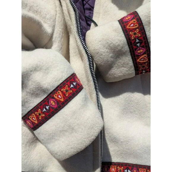 Vintage Hudson's Bay Wool Children's / Kids Parka Coat - "Baymart" 1970s Sz 8-10 - Picture 11 of 14